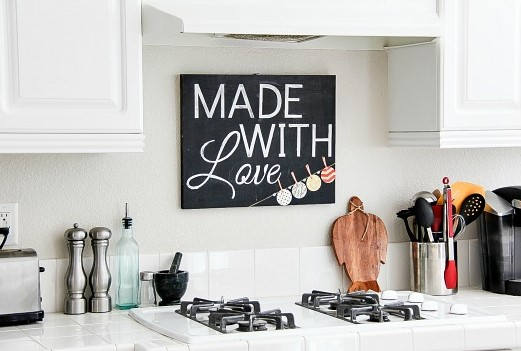 Made With Love Sign