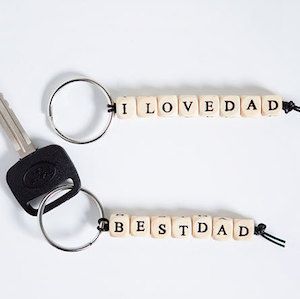 Best Dad Keychain