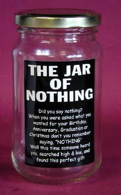 Jar of Nothing