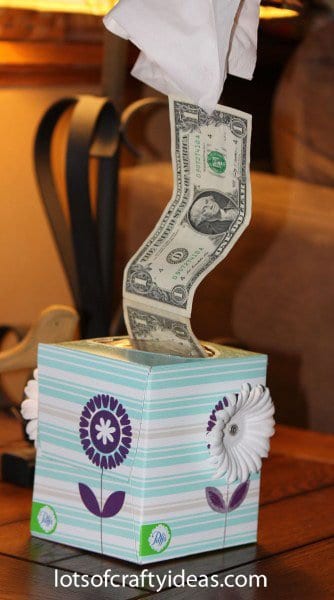 Money Tissue Box