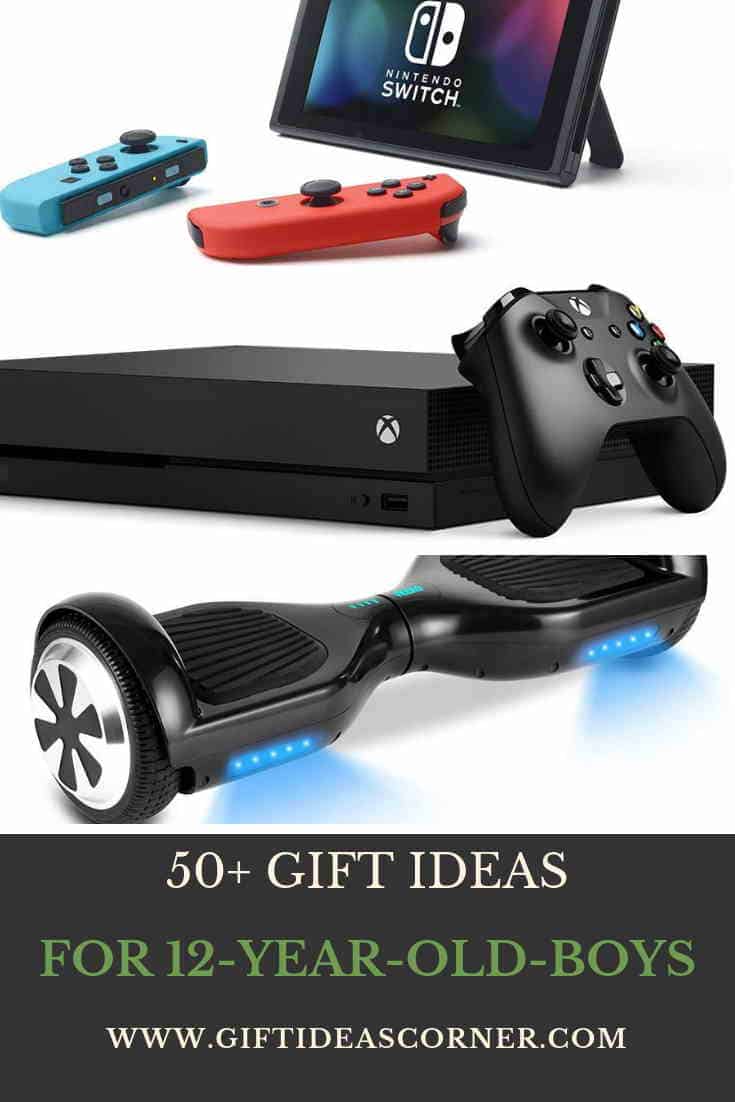 50 gifts for 12 year old boys