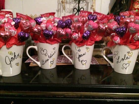Personalized Candy Mugs