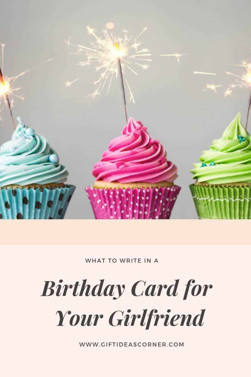 What to Write in A Birthday Card for Your Girlfriend