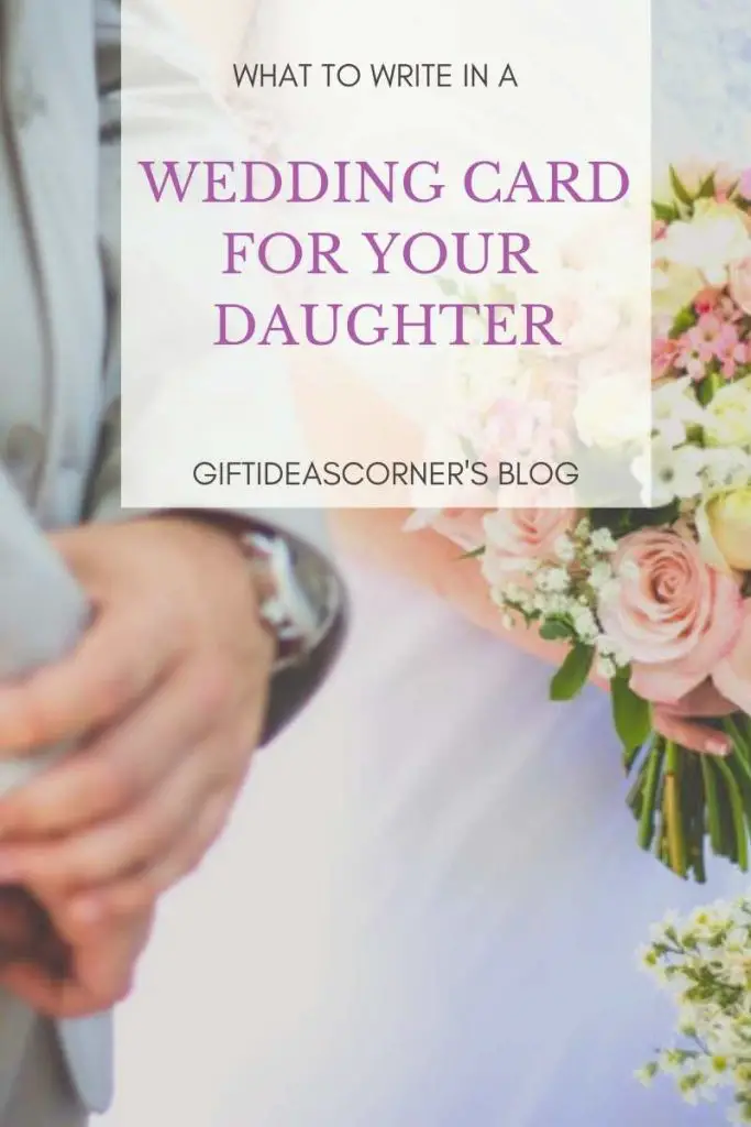 What to Write in a Wedding Card for Your Daughter