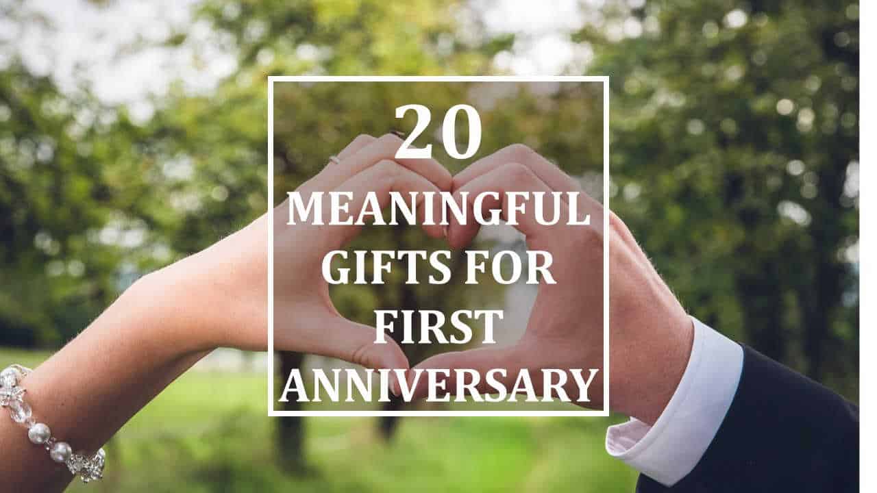 gifts for first anniversary features