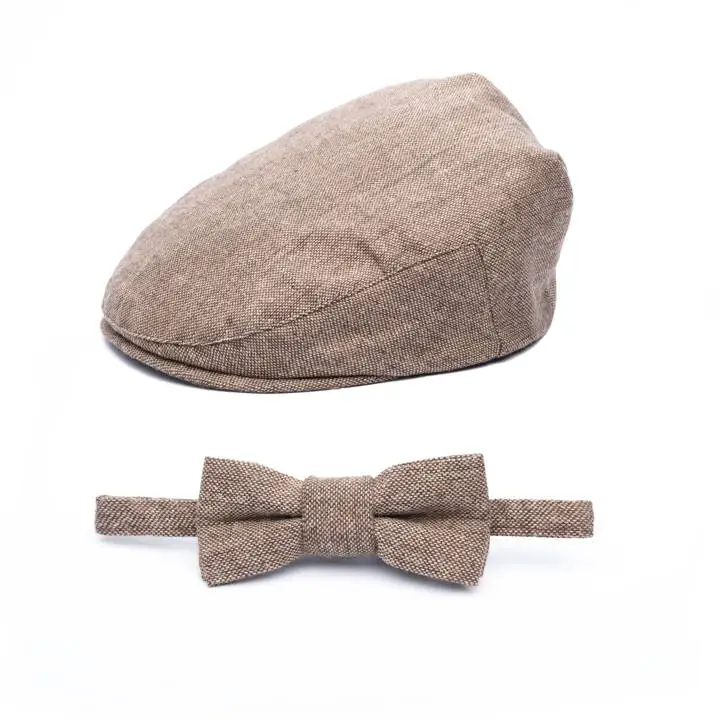 A Two Piece Bow Tie and driver hat