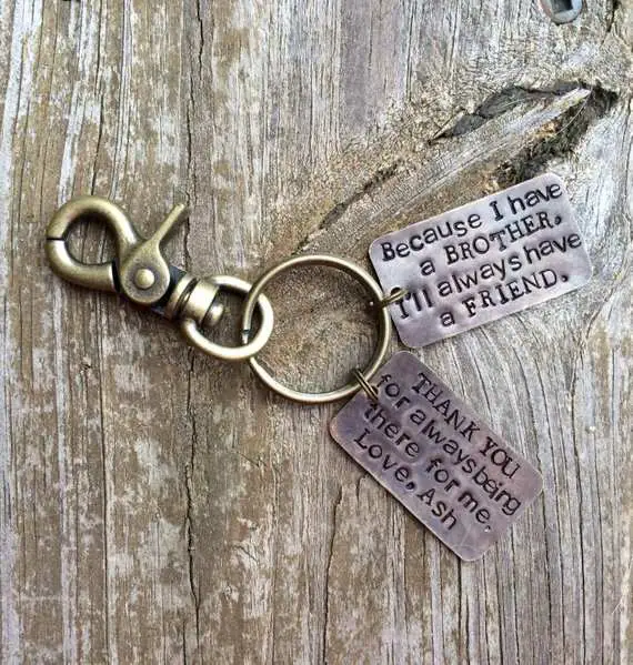 Engraved keychain