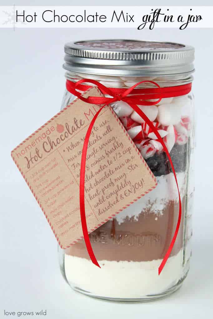 Hot Chocolate Mix Gift for professor