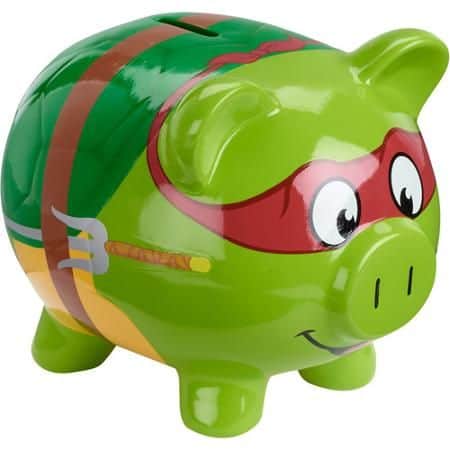 Ninja Turtles Pig Piggy Bank