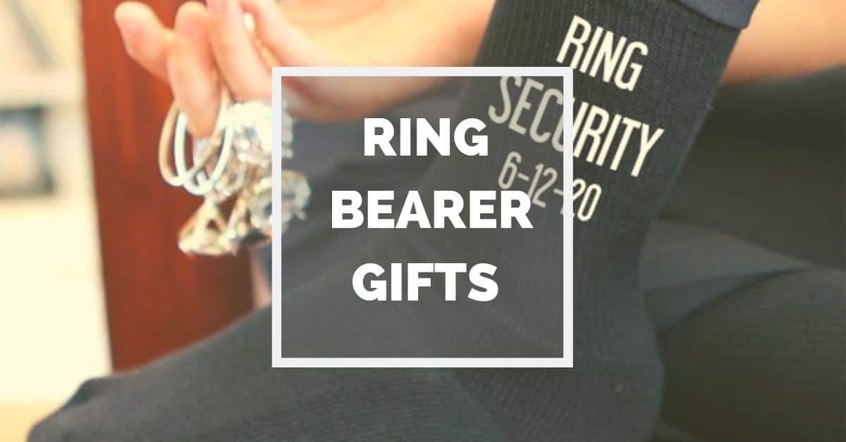 Ring Bearer Gifts ideas