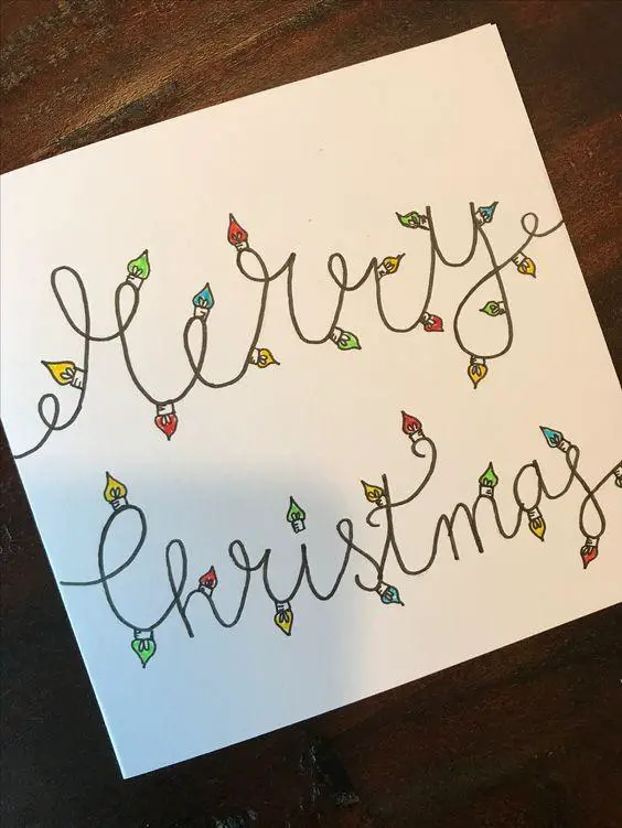 50 Diy Christmas Card Ideas You Ll Want To Send This Season Gift Ideas Corner