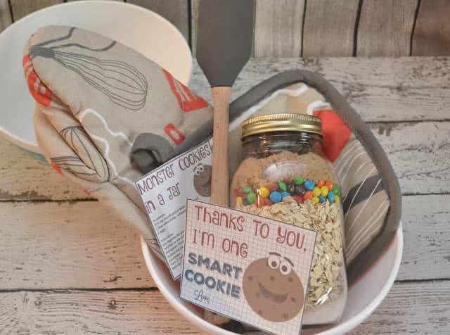 A Cookie Basket Gifts for professors