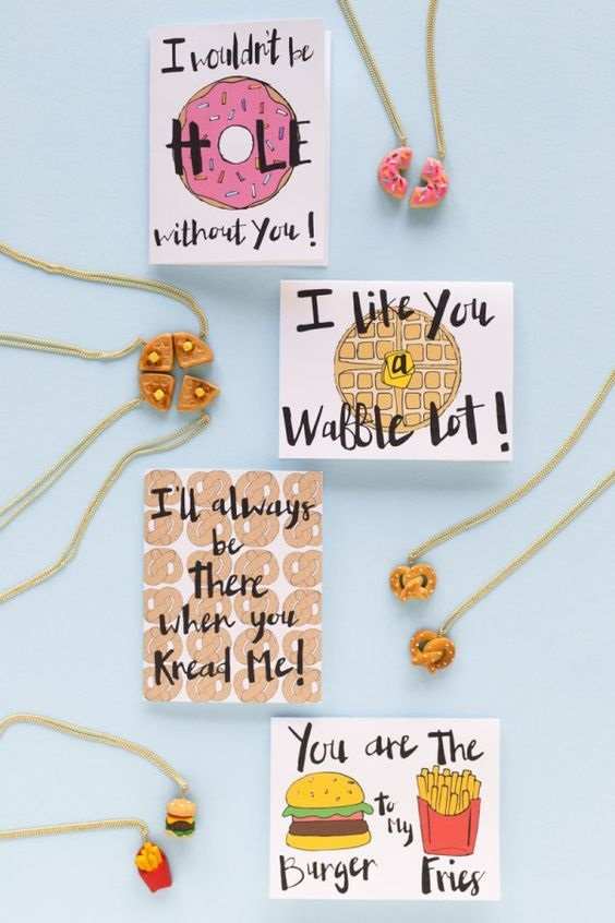 Foodie Card & Necklace