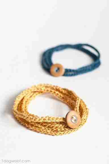 Crochet Wrap Bracelet