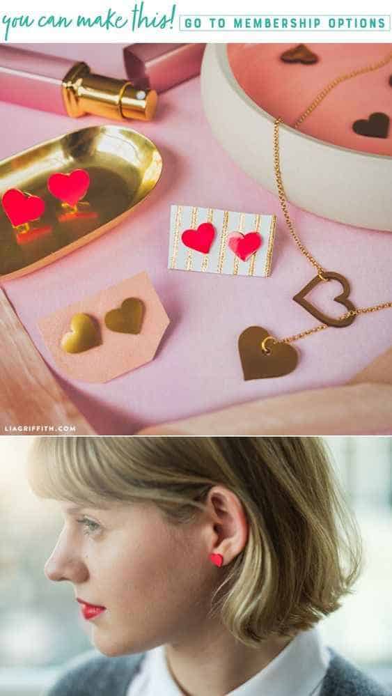 DIY Heart Jewelry