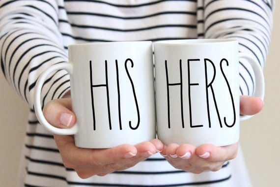 his and hers mugs