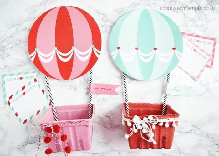 Hot Air balloon valentine’s gifts box