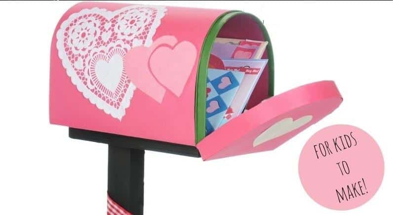 Traditional Mailbox valentine gifts box