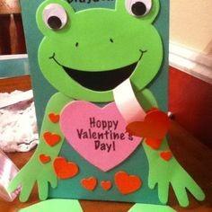 Froggy Valentine Box