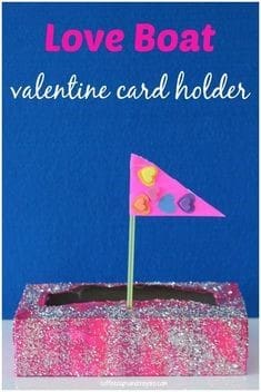 Love Boat valentine card box