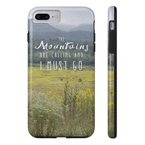 Mountains are Calling and I Must Go Smoky Mountains Phone Case