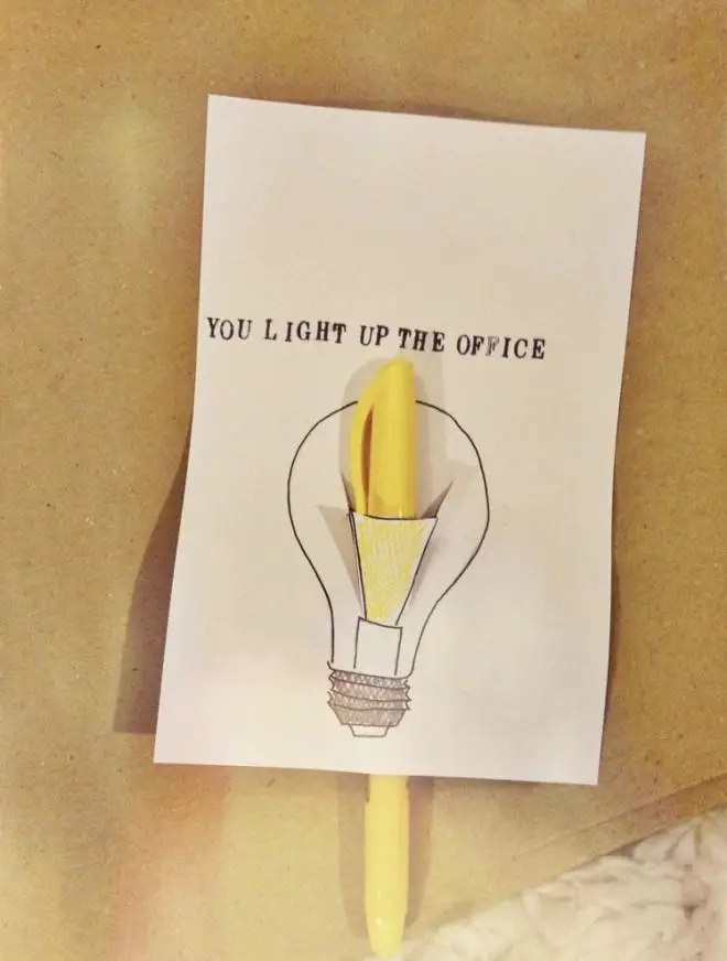 You Light Up the Office