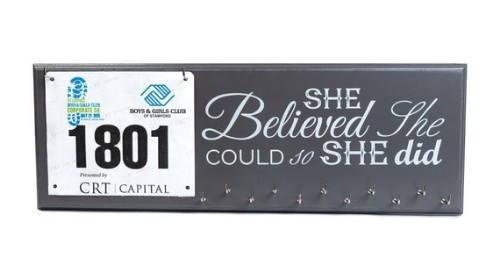She Believed She Could So She Did Wood Sign