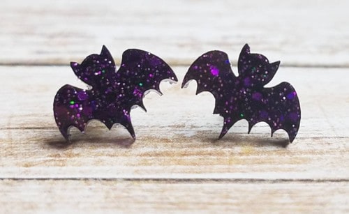 Halloween Bats Earrings