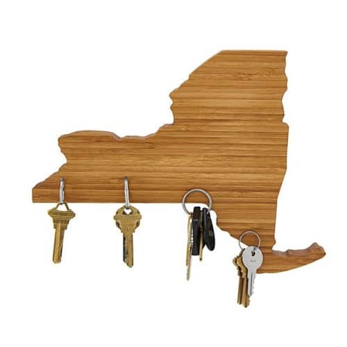 Wooden States of America Magnetic Key Holder
