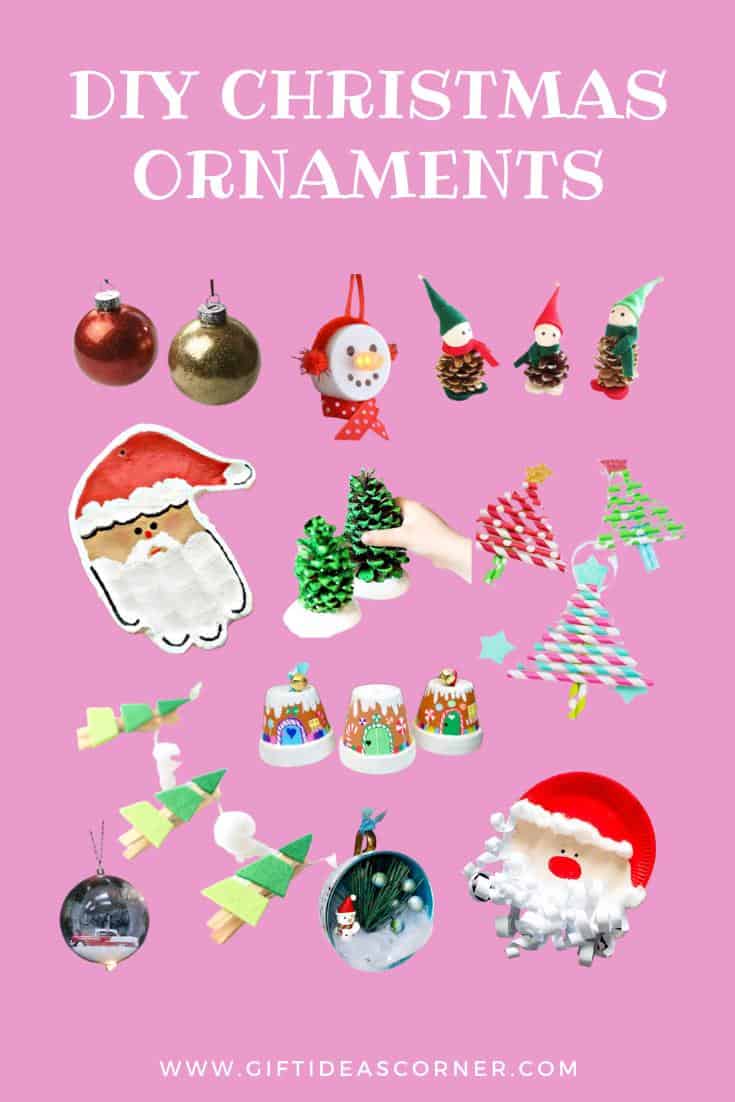 50 DIY Christmas ornaments