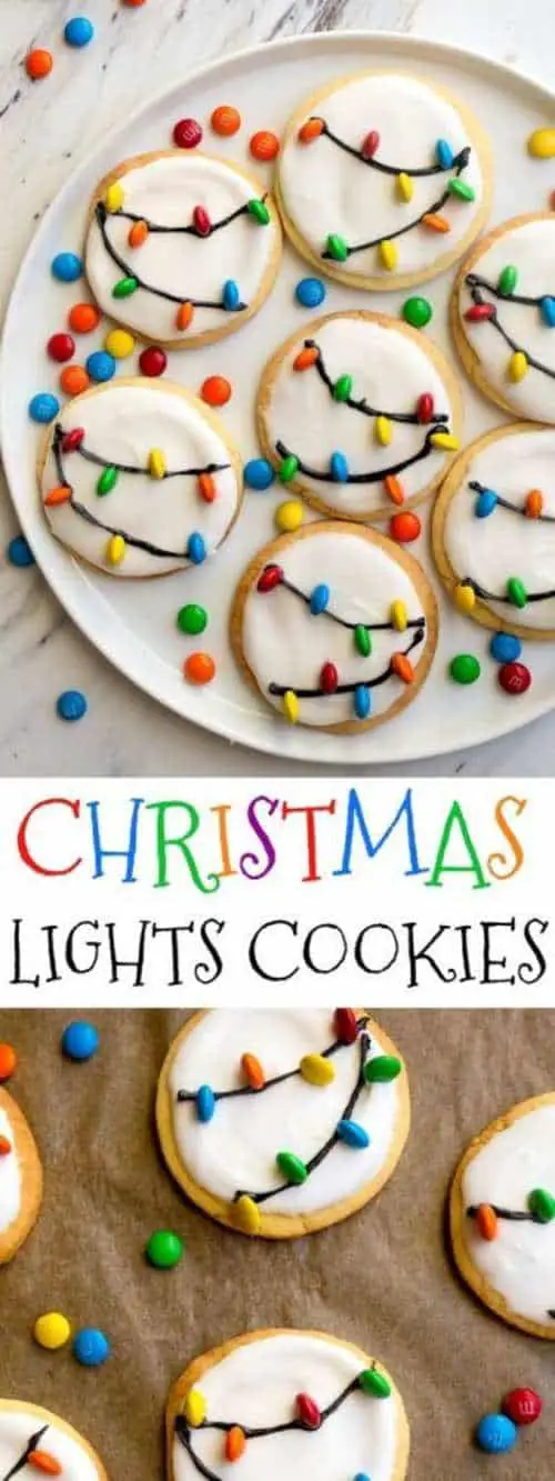 Christmas Light Cookies