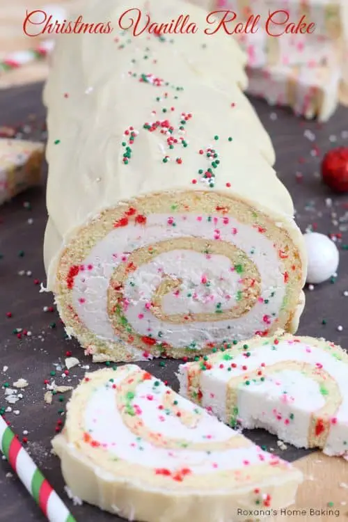 Christmas Roll Cake