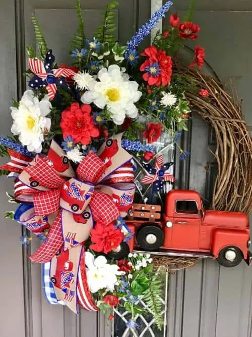 Fall Truck Wreath 1