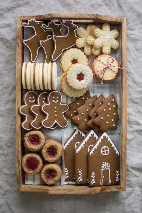 Festive Cookie Box
