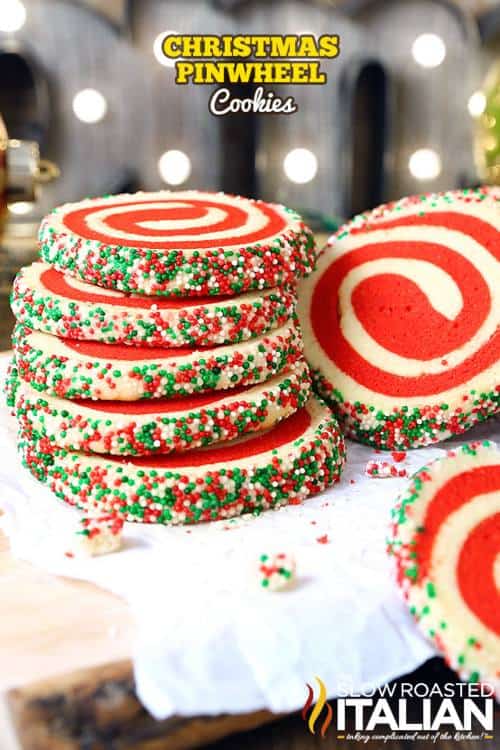 Festive Pinwheel Sugar Cookies