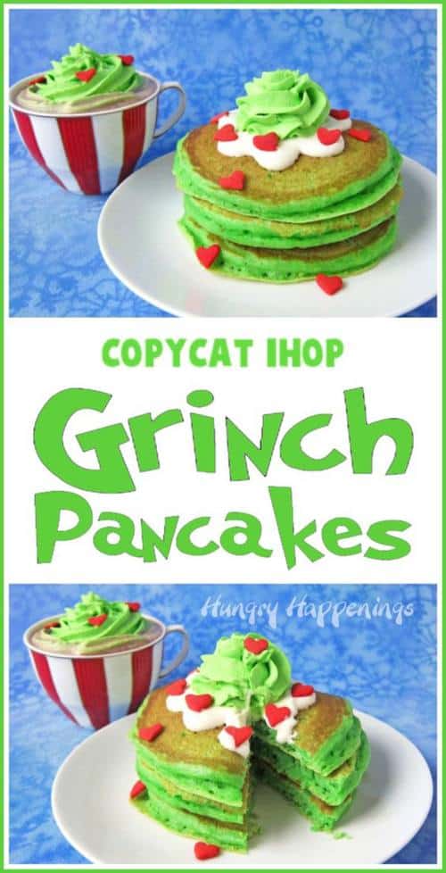 Grinch Pancakes