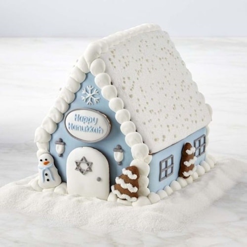 Hanukkah Gingerbread House