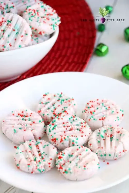 Holiday Cream Cheese Mints
