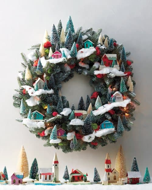 Magical forest wreath