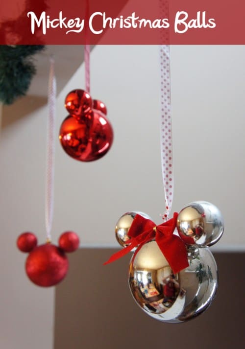 Mickey Christmas Balls