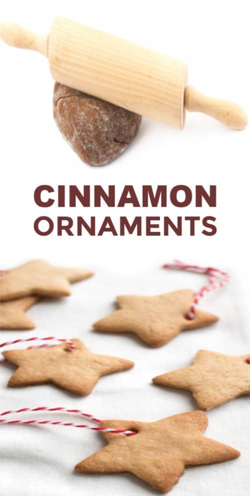 No-Cook Cinnamon Ornaments
