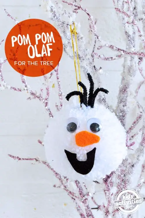 Olaf Frozen Pom Pom