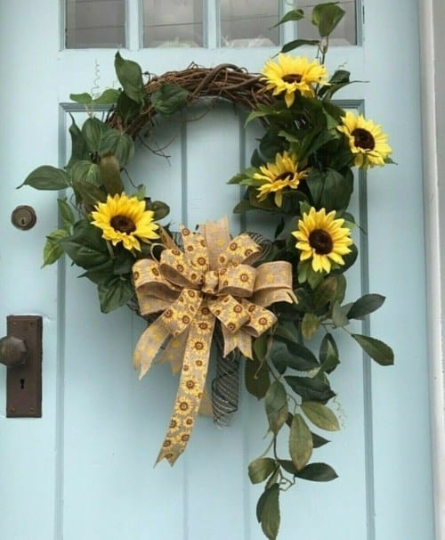 Sunflower Wreath 2
