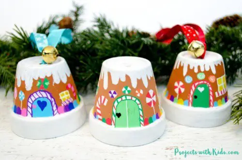 The Sweetest Gingerbread House Ornaments