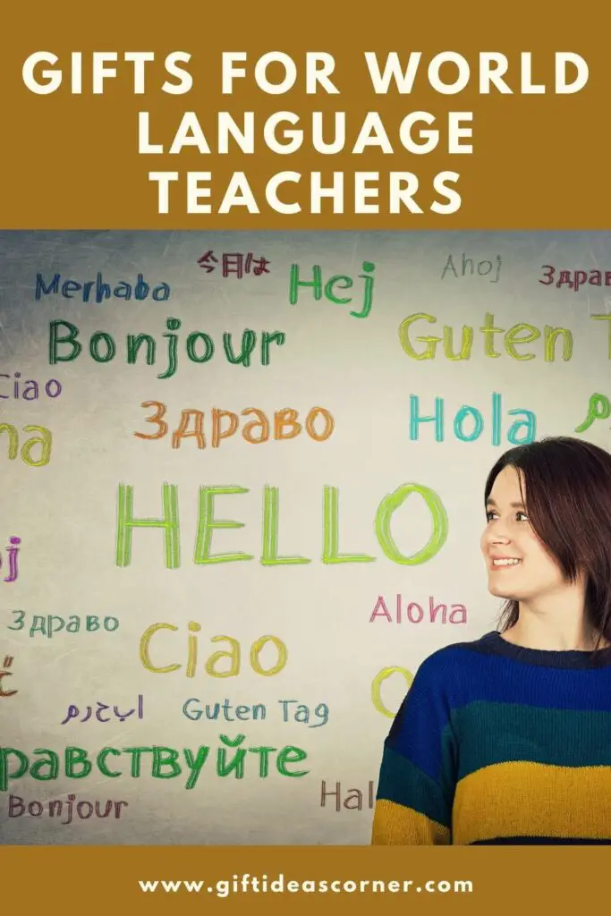 If you're a world language teacher, this list of gifts will be perfect for your desk or to give as a holiday gift. From pens and paperclips to coffee mugs and water bottles--here are some inexpensive ideas that won't break your bank!
