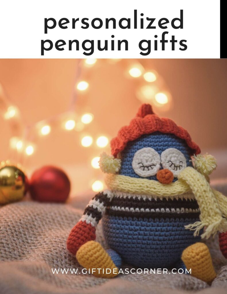personalized penguin gifts
