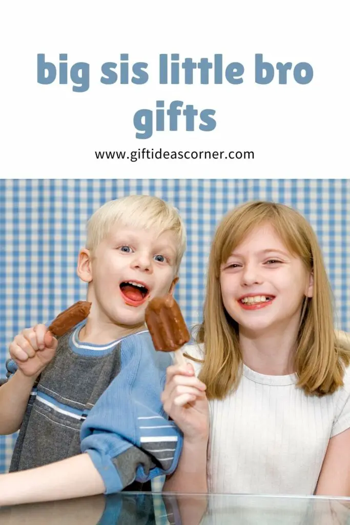 A new baby means a bigger sibling - which is one of the best gifts ever! But it can also be hard to know what to get them. Here are great gift ideas for big sis little bro that will make their day even more special. So go ahead, spoil your favorite sibling with these awesome gift ideas! ;) 
