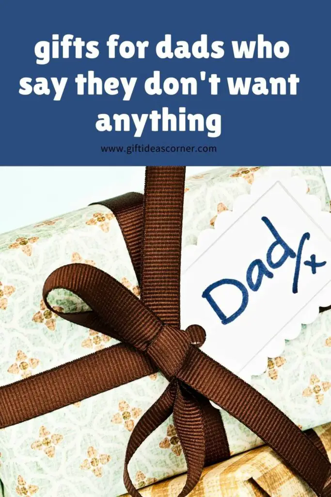 It's Father's Day and you haven't done anything. Relax, here are some no brainer gifts that any dad would love to receive on this special day! #gifts for dads who say they don't want anything
