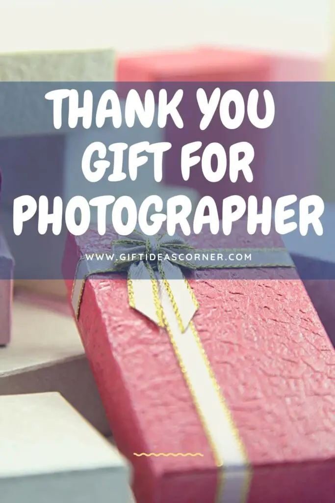 For those of you who have a photographer in your life, this gift guide is just what you need to find the perfect present. From cameras and lenses to photography books and photo editing software, we've got it all! Check out our recommendations below for some seriously cool gifts that will make any shutterbug happy. #thank you gift for photographer

