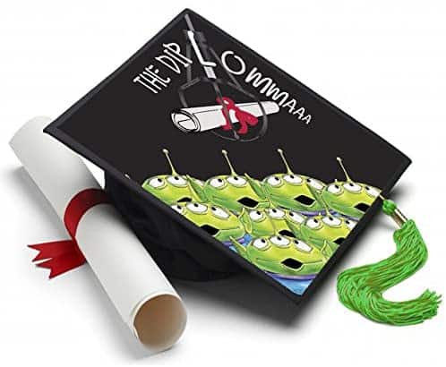 Tassel Toppers The Diploma Grad Cap Decorated Grad Caps - Toy Story The Claw